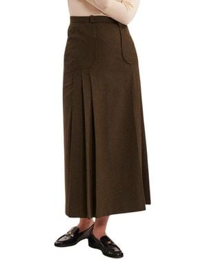 Ines De La Fressange Paris Maxi Skirts - Marrón