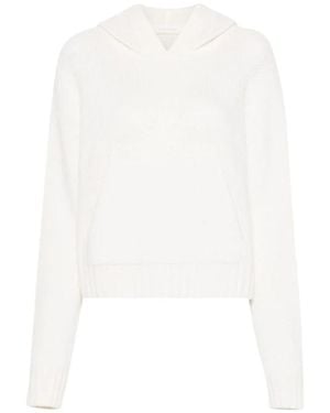 Palm Angels Hoodies - White