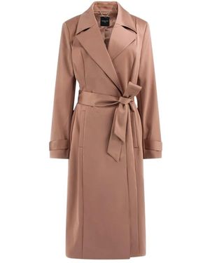 Guess Belted Coats - Marron