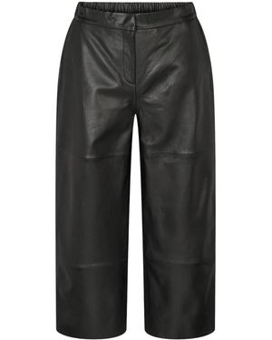 Heartmade Leather Trousers - Gris