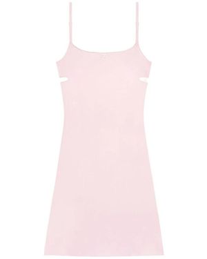 Courreges Lingerie Seiden-Minikleid - Pink