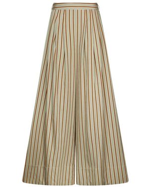 Liu Jo Wide Trousers - Natural