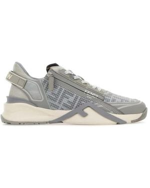 Fendi Sneakers Aus Technischem Gewebe - Grau
