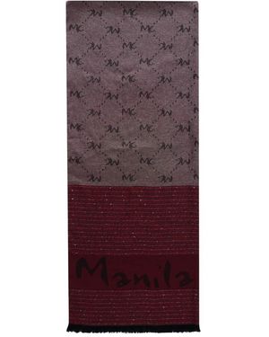 Manila Grace Winter Scarves - Viola