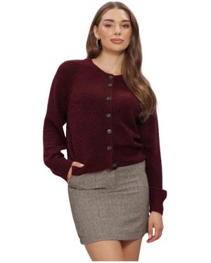 Y.A.S Yasjohi Cardigan - Rood