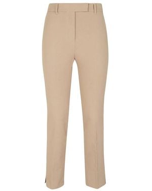 Incotex Cropped Trousers - Natural