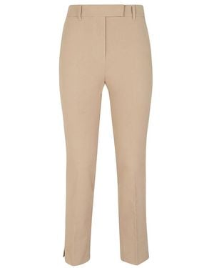 Incotex Cropped Pants - Natural