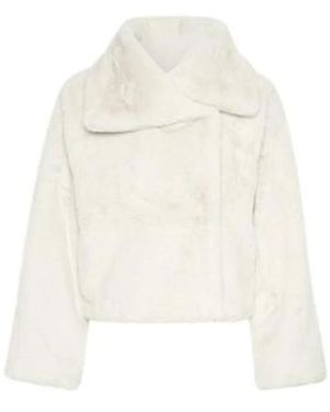 Inwear Faux Fur & Shearling Jackets - White