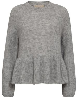 Mos Mosh Round-Neck Knitwear - Gris