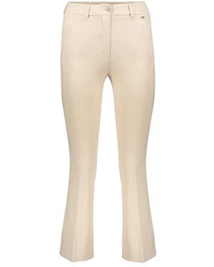 Herno Wide Trousers - Natural