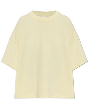 Gestuz Tops ,Geel ,Katoen Gzgilsa T-Shirt - Naturel