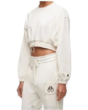 Moose Knuckles Sweatshirts - Blanco