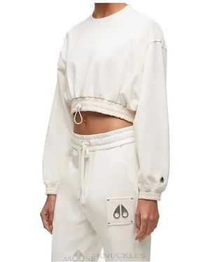 Moose Knuckles Sweatshirts - Blanco