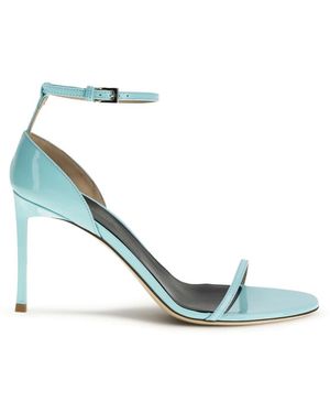 Tom Ford Schoenen ,Blauw ,Leer Vertigo Enkelband Sandal