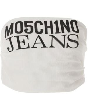 Moschino Sleeveless Tops - White