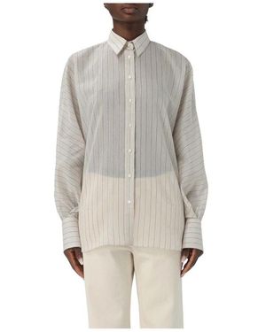 Brunello Cucinelli Shirts - Gray