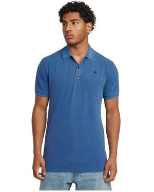 G-Star Polo Shirts - Blue