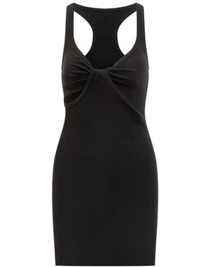 Courreges Short Dresses - Black