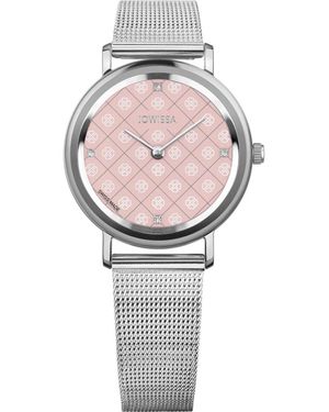 JOWISSA Patterned Dial Watch - Grau