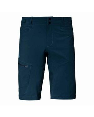 Schoeffel Blauwe Sportshorts Stijlvol Ontwerp
