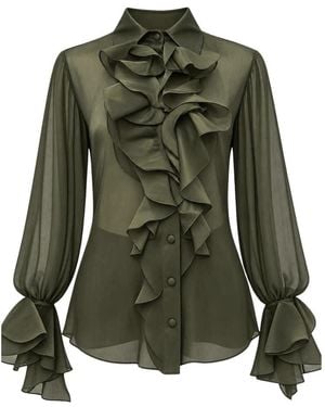 ACTUALEE Blouses - Verde