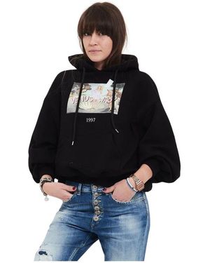 Throwback. Hoodies - Black