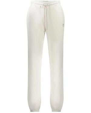North Sails Katoenen Broek Met Rechte Pijpen - Wit