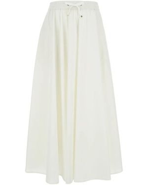 Herno Midi Skirts - White