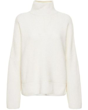 Tom Ford Truien & Vesten ,Wit ,Kasjmier Cashmere Turtleneck Sweater