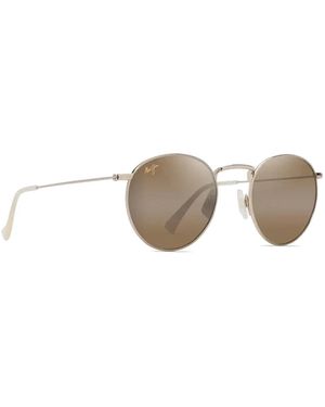 Maui Jim Spiegelglas Sonnenbrille Pukaua - Gelb