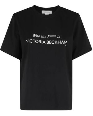 Victoria Beckham T-Shirts - Negro