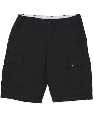 Element Ripstop Cargo Shorts Off - Schwarz