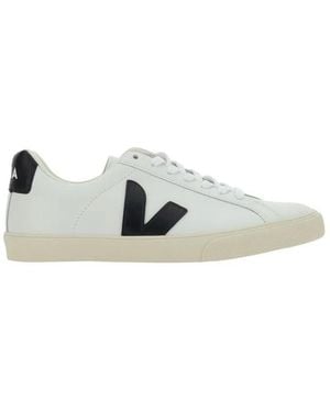 Veja Esplar Kalbsleder Sneakers - Weiß
