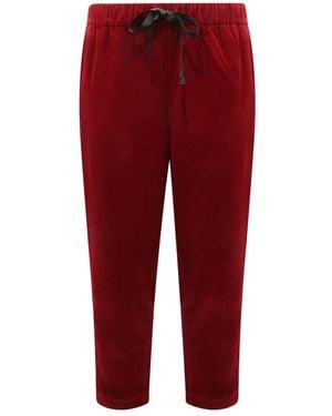 Sun 68 Straight Trousers - Rojo