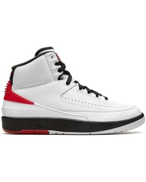 Nike Air Jordan 2 Retro High-Top Sneakers - Weiß