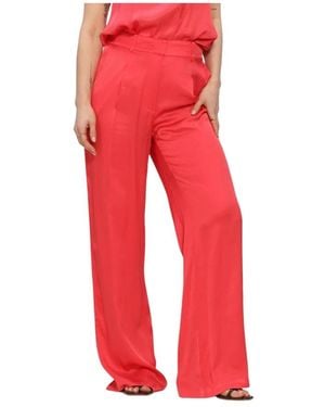 Ibana Wide Trousers - Rojo