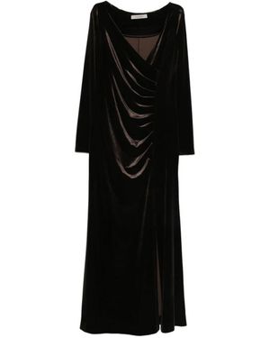 D.exterior Maxi Dresses - Black
