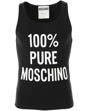 Moschino Pure Vest - Black