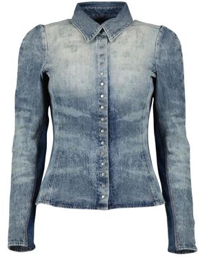 DIESEL Denim Jackets - Blue