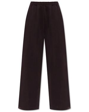 Lacoste Hose Mit Logo - Schwarz