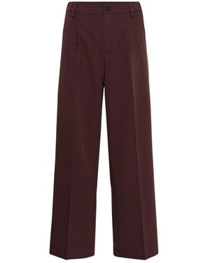 Kaffe Wide Trousers - Morado