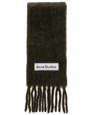 Acne Studios Winter Scarves - Negro