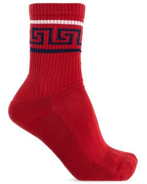 Versace Socks - Rosso