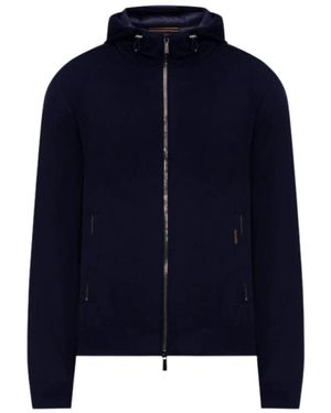 Moorer Zip-Throughs - Blauw