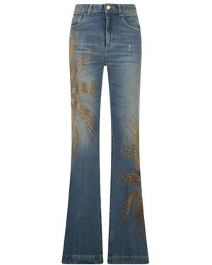 Roberto Cavalli Flared Jeans - Azul
