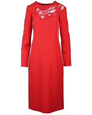 Ermanno Scervino Midi Dresses - Red