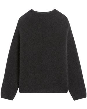 Max Mara Round-Neck Knitwear - Black