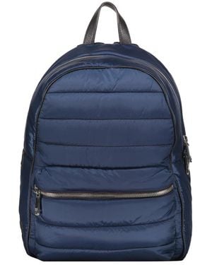 Moorer Gesteppter Rucksack Mit Fronttasche - Blau