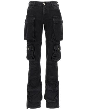 The Attico Straight Jeans - Negro