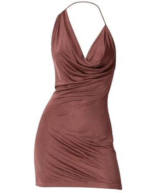 Amazuìn Kleedjes ,Bruin ,Partyjurk - Rood